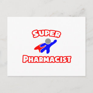 Super Pharmacist Briefkaart