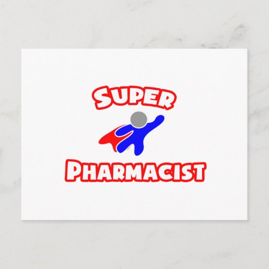 Super Pharmacist Briefkaart (Voorkant)