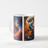 Super phonix et conception dragon produit Mug (Devant gauche)