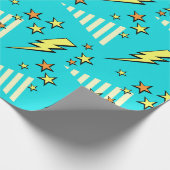 Super Pop Kunst Cadeaupapier (Hoek)