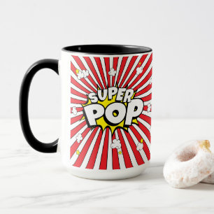 SUPER POP! Stripboek Pop Art Leuke Pun Papa Mok