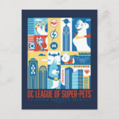 Super Powered Pack Art Deco Metropolis Briefkaart (Voorkant)