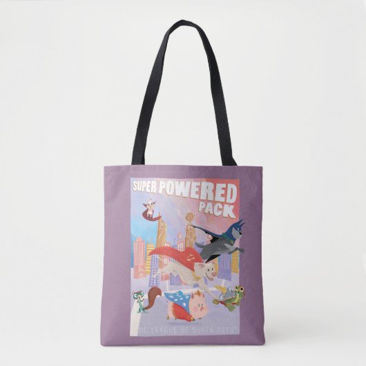 Super Powered Pack Metropolis Illustratie Draagtas (Voorkant)