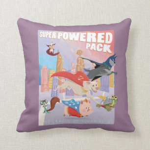 Super Powered Pack Metropolis Illustratie Kussen