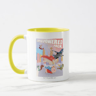 Super Powered Pack Metropolis Illustratie Mok