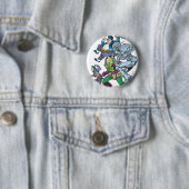 Super Powers™ Collectie 13 Ronde Button 5,7 Cm (In situ)