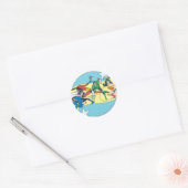 Super Powers™ Collectie 14 Ronde Sticker (Envelop)