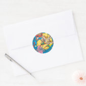 Super Powers™ Collectie 15 Ronde Sticker (Envelop)