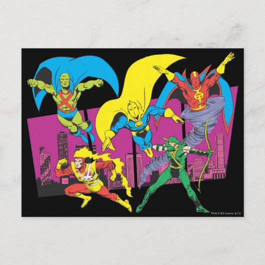 Super Powers™ Collectie 17 Briefkaart (Voorkant)