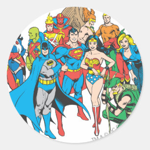 Super Powers™ Collectie 2 Ronde Sticker