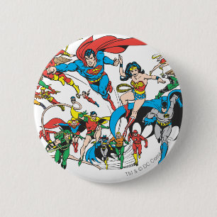 Super Powers™ Collectie 3 Ronde Button 5,7 Cm