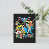 Super Powers™ Collectie 4 Briefkaart (Staand voorkant)