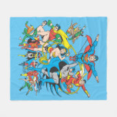 Super Powers™ Collectie 4 Fleece Deken (Voorkant (Horizontaal))