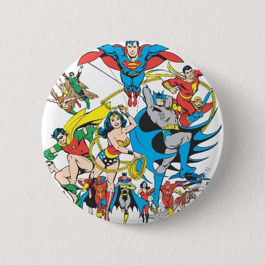 Super Powers™ Collectie 4 Ronde Button 5,7 Cm (Voorkant)