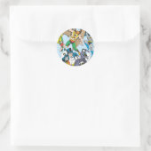 Super Powers™ Collectie 9 Ronde Sticker (Tas)