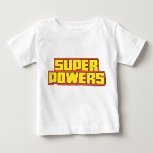 Super Powers™ Logo geel (Voorkant)