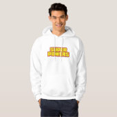 Super Powers™ Logo geel Hoodie (Voorkant volledig)