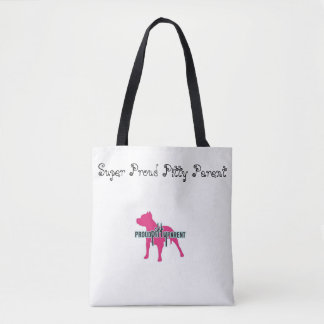 Super Proud Pitty Parent Pride Canvas tas