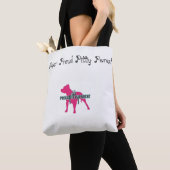 Super Proud Pitty Parent Pride Canvas tas (Dichtbij)