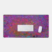 Super psychédélique Magenta Retro Liquide Swirl (Clavier et souris)