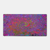 Super psychédélique Magenta Retro Liquide Swirl (Recto)