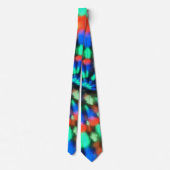 Super Rainbow Tie Dye Necktie Stropdas (Achterkant)