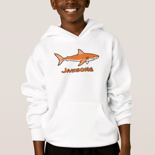 Super requin orange génial (Devant)
