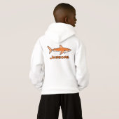 Super requin orange génial (Dos entier)