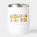 Super Retro Nutrition est ma Vibe, nutritionniste<br><div class="desc">Offrez ce tumeur "La nutrition est ma vibe" au nutritionniste de votre vie.</div>