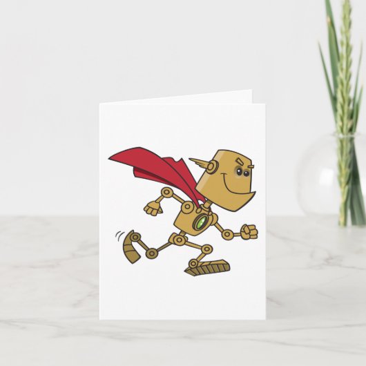 Super Robot Kaart (Voorkant)