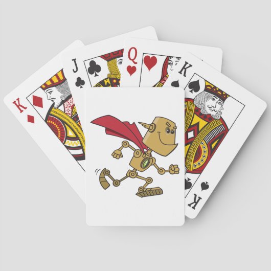 Super Robot Pokerkaarten (Achterkant)