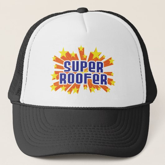 Super Roofer Trucker Pet (Voorkant)