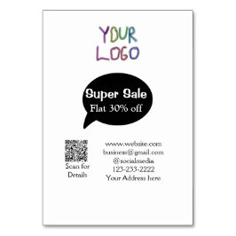 super sale business discount scan QR code details Kaart