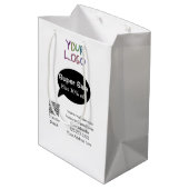 super sale business discount scan QR code details Medium Cadeauzakje (Achterkant Gekanteld)