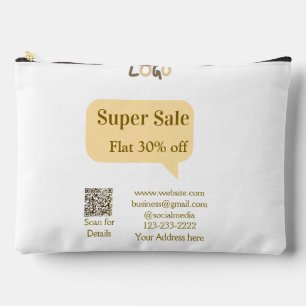 super sale zakelijke korting scan QR-code details Etui