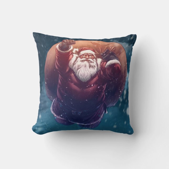 Super Santa Kussen (Voorkant)