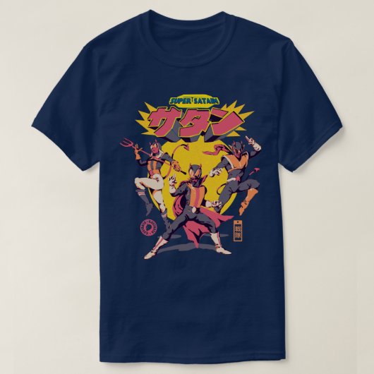 Super Satain Squad T-shirt (Design voorkant)