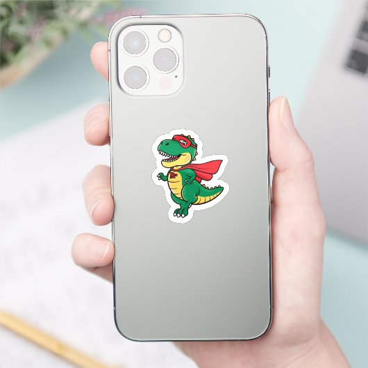 Super-Saurus Rex-Sticker Sticker (Telefoon)