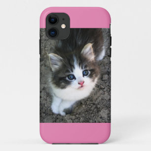 SUPER SCHATTIG Kittens Aanpasbaar iPhone 11 Hoesje