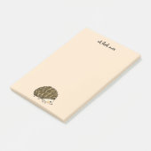 super schattige egel post-it® notes (Schuin)