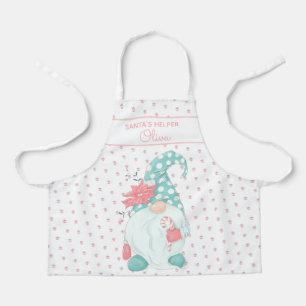 Super Schattige Kerstman Helper Kerst Gnome Pastel Schort