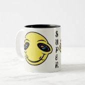 Super Schattigee Bunny Mok – Kawaii Pastel Coffee  (Voorkant links)