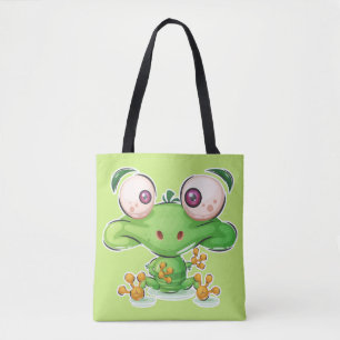 Super Schattigee Froggie Illustration Draagtas