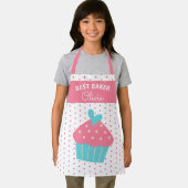 Super Schattigee hoofdbakker kleurrijke cupcake ba Schort (Insitu)