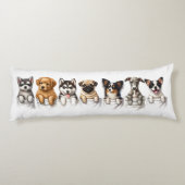 Super Schattigee pockets vol met Puppies Lichaamskussen (Achterkant)