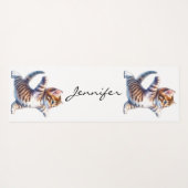 Super Schattigee Tabby Cat Yoga Mat (Achterkant (horizontaal))