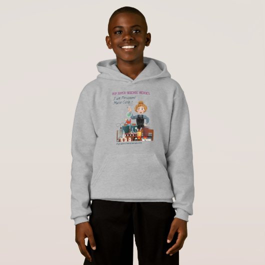Super Science Hero Sweat - shirt à capuche - Persi (Devant entier)