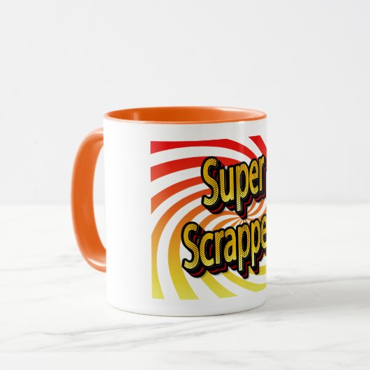 "Super Scrapper" Mok (Voorkant links)