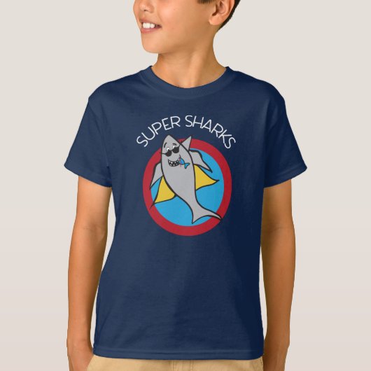 Super Sharks T-shirt (Voorkant)