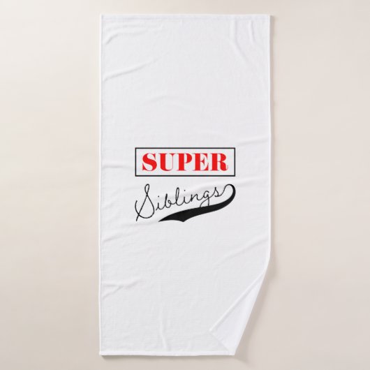 Super sibling (Serviette de bain)
